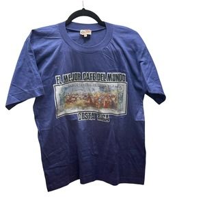 Vintage El Mejor cafe Delmundo Tee